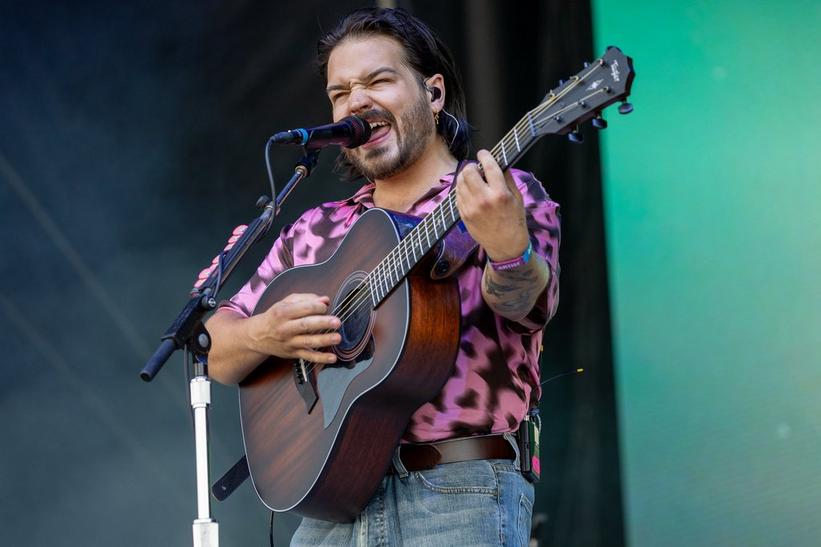 Milky Chance performing at Bonnaroo